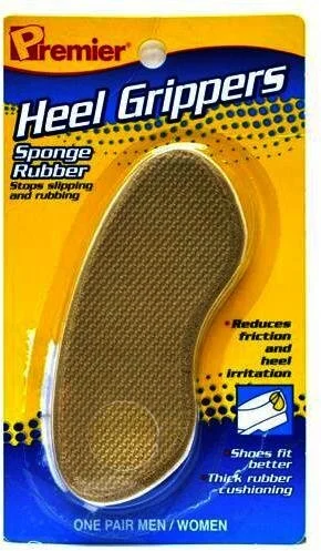 Cushioned heel cheap grips